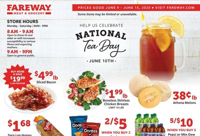 Fareway Weekly Ad & Flyer June 9 to 15