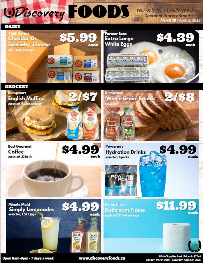 Discovery Foods Flyer March 30 to April 5