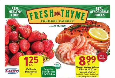 Fresh Thyme Weekly Ad & Flyer June 10 to 16