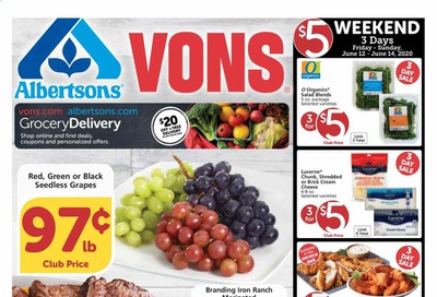 Vons Weekly Ad & Flyer June 10 to 16