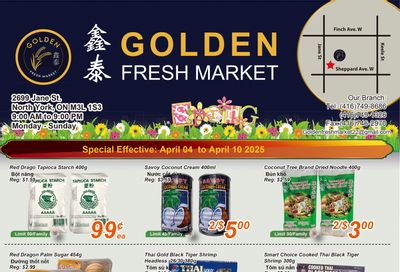 Golden Fresh Market Flyer April 4 to 10