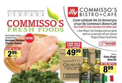 Commisso's Fresh Foods Flyer November 8 to 14