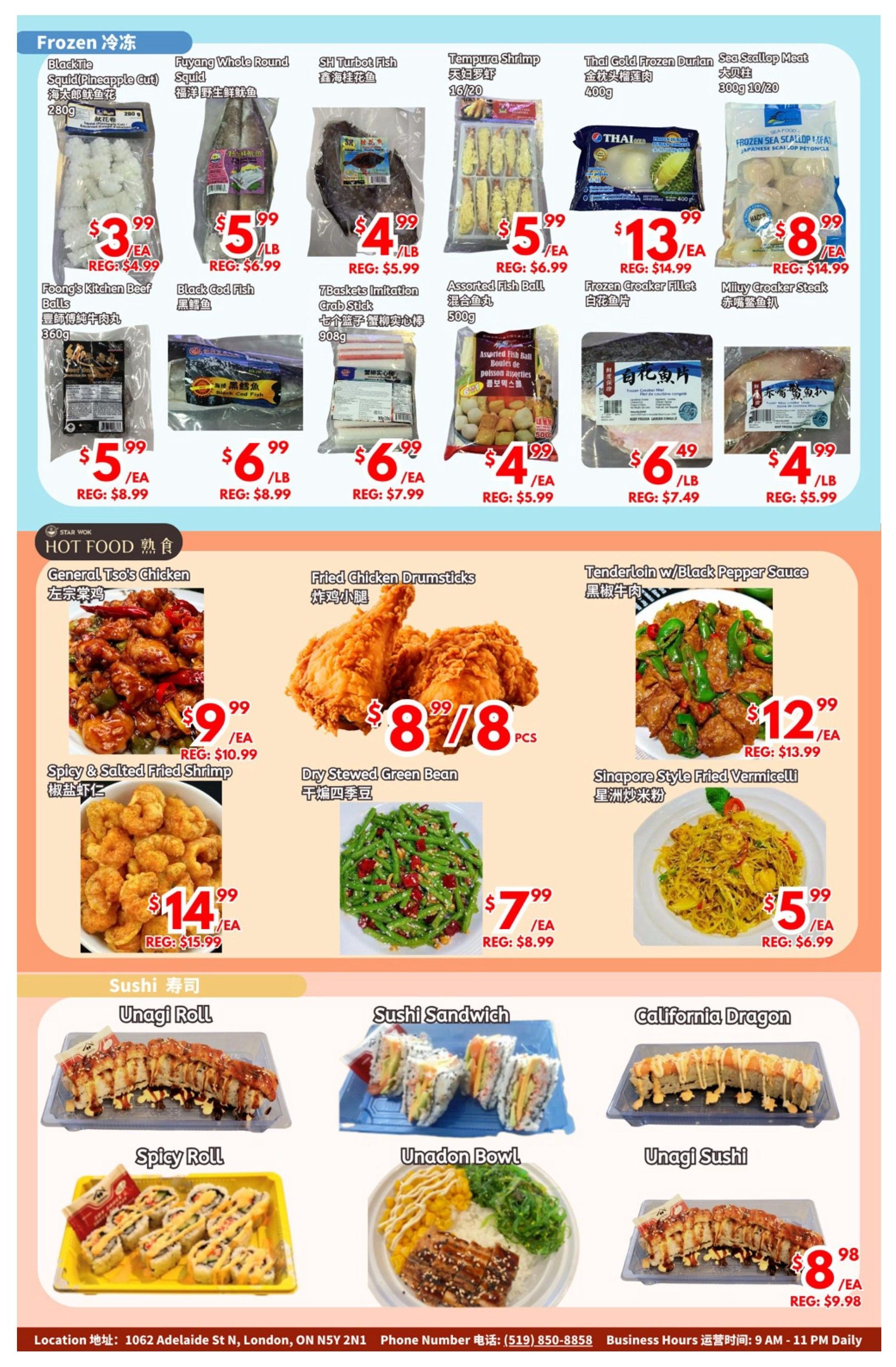 United Supermarket (London) Flyer April 4 to 10