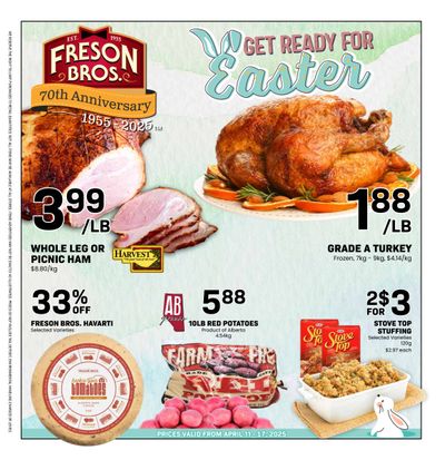 Freson Bros. Flyer April 11 to 17