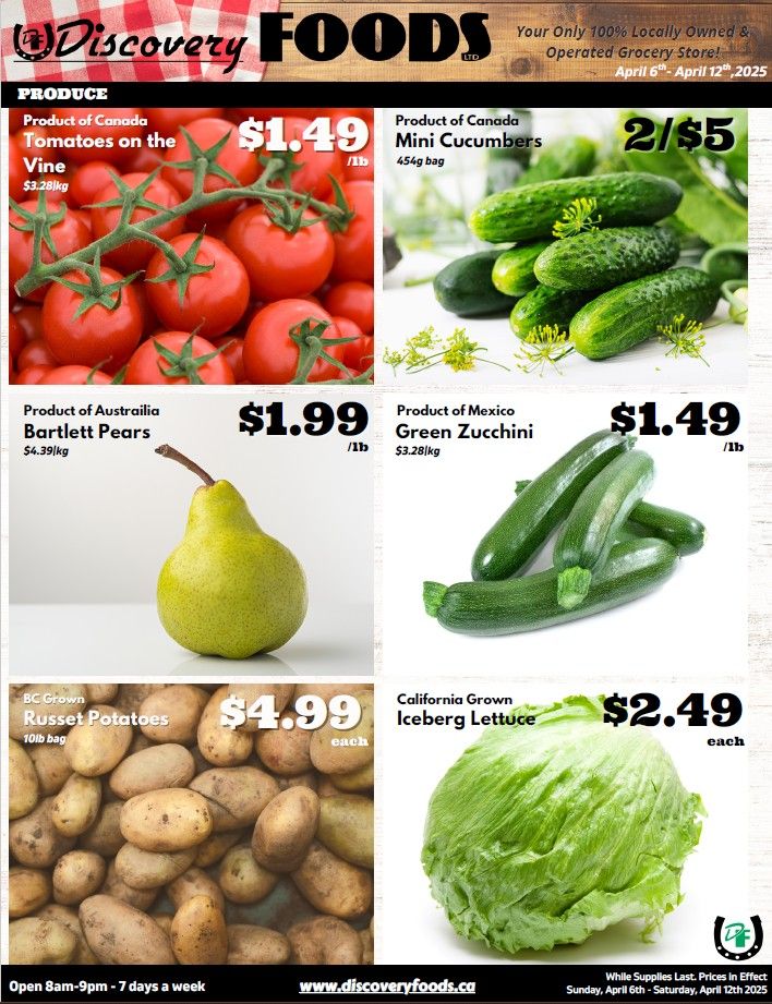 Discovery Foods Flyer April 6 to 12