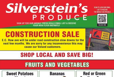 Silverstein's Produce Flyer April 8 to 12