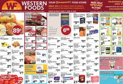 Western Foods Flyer April 9 to 15