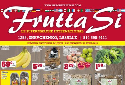 Frutta Si Flyer April 10 to 16
