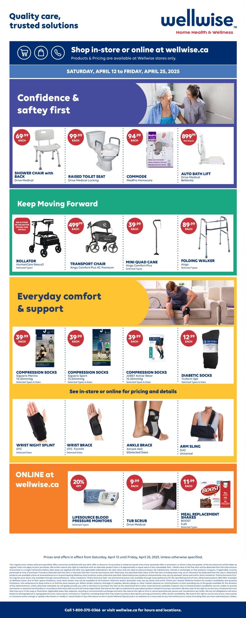 Wellwise By Shoppers Flyer April 12 to 18