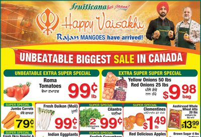 Fruiticana (Greater Vancouver) Flyer April 10 to 16