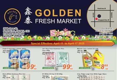Golden Fresh Market Flyer April 11 to 17
