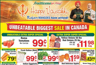 Fruiticana (Kelowna) Flyer April 10 to 16