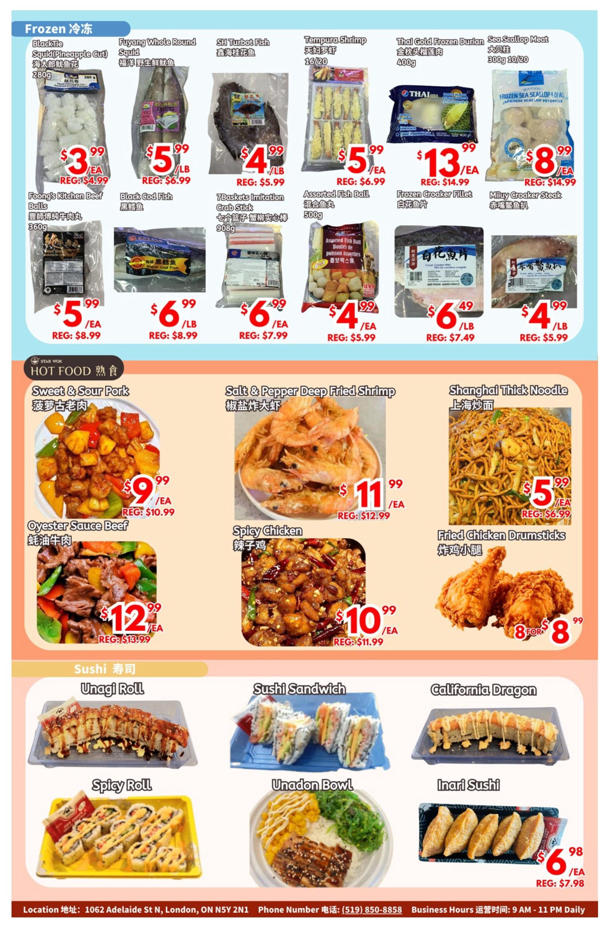 United Supermarket (London) Flyer April 11 to 17