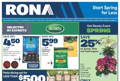 Rona & Rona+ (Atlantic) Flyer April 17 to 23