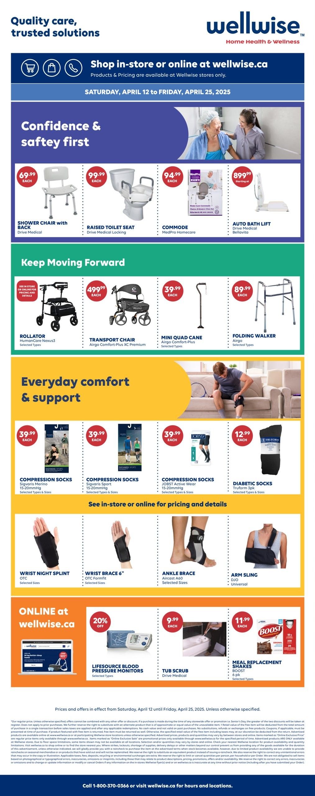 Wellwise By Shoppers Flyer April 18 to 24