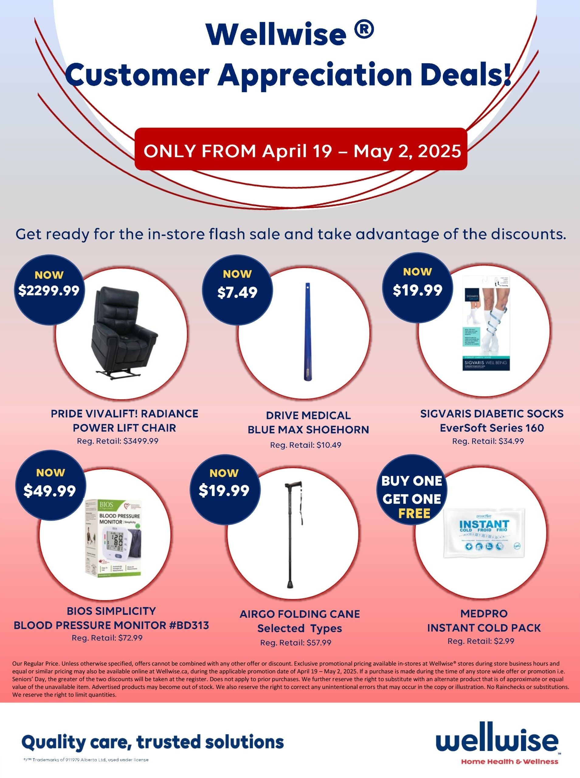 Wellwise By Shoppers Flyer April 18 to 24