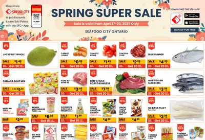 Seafood City Supermarket (ON) Flyer April 17 to 23