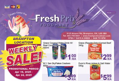 FreshPro Foodmart (Brampton) Flyer April 18 to 24