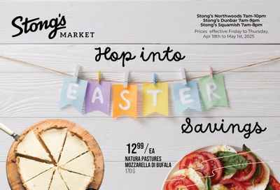 Stong's Market Flyer April 18 to May 1