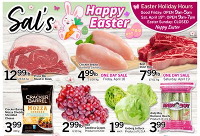 Sal's Grocery Flyer April 18 to 24
