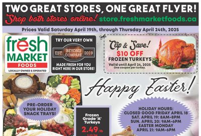 Fresh Market Foods Flyer April 18 to 24
