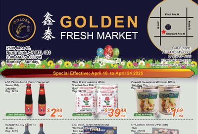 Golden Fresh Market Flyer April 18 to 24