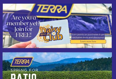 Terra Greenhouses Flyer April 18 to 24