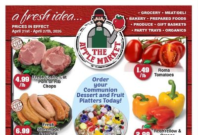 The Apple Market Flyer April 21 to 27 The Apple Market Flyer April 21 to 27