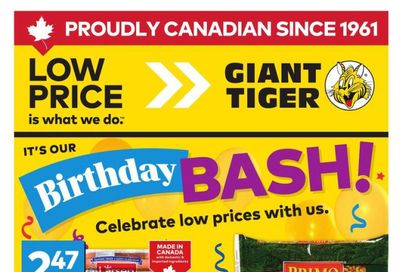 Giant Tiger (Atlantic) Flyer April 23 to 29 Giant Tiger (Atlantic) Flyer April 23 to 29