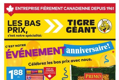 Tigre Géant Flyer April 23 to 29