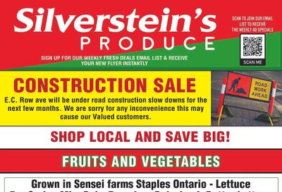 Silverstein's Produce Flyer April 22 to 26