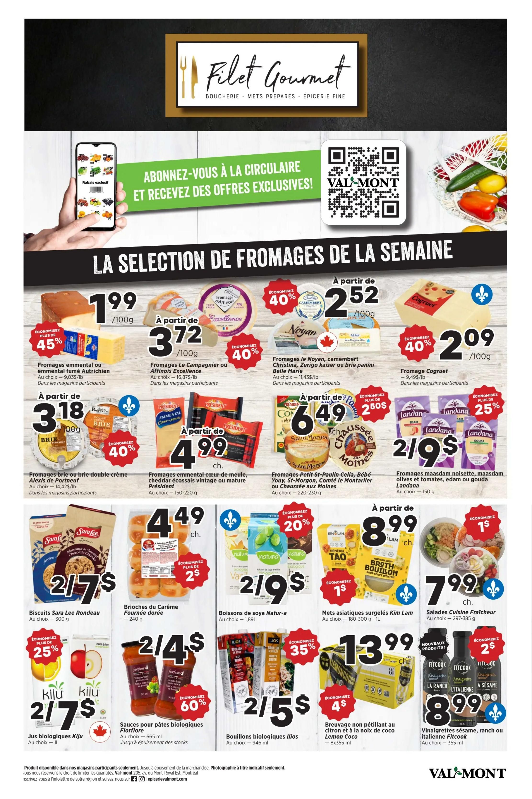 Val-Mont Flyer April 24 to 30
