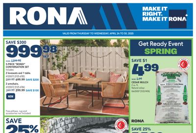 Rona & Rona+ (West) Flyer April 24 to 30