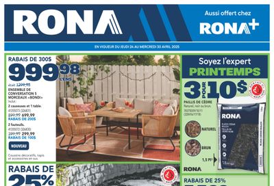 Rona & Rona+ (QC) Flyer April 24 to 30