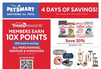 PetSmart Flyer April 24 to 27