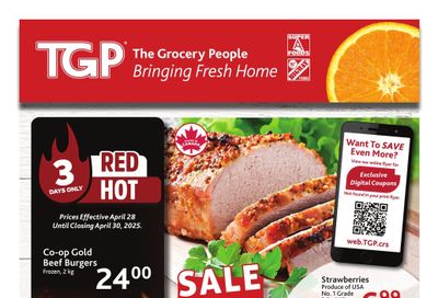 TGP The Grocery People Flyer April 24 to 30