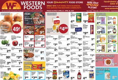 Western Foods Flyer April 23 to 29