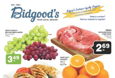 Bidgood's Flyer April 24 to 30 Bidgood's Flyer April 24 to 30
