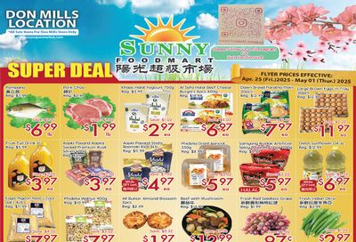 Sunny Foodmart (Don Mills) Flyer April 25 to May 1