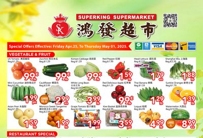 Superking Supermarket (North York) Flyer April 25 to May 1