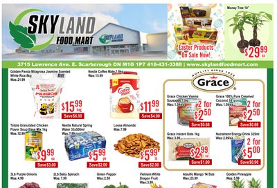 Skyland Food Mart Flyer April 25 to May 1