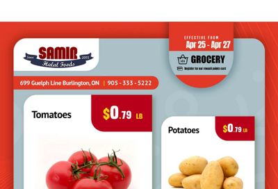 Samir Supermarket Flyer April 25 to 27