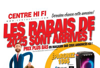 Centre Hi-Fi Flyer April 25 to May 1
