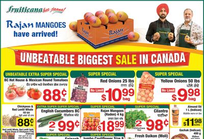 Fruiticana (Greater Vancouver) Flyer April 25 to 30