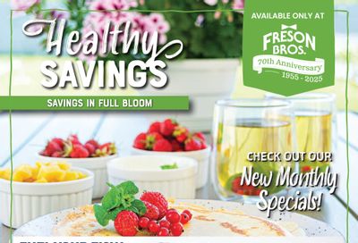 Freson Bros. Healthy Savings Flyer April 25 to May 29
