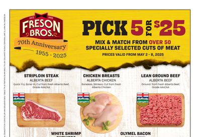 Freson Bros. Flyer May 2 to 8