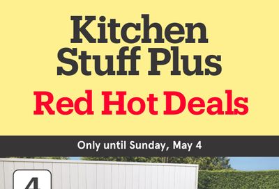 Kitchen Stuff Plus Red Hot Deals Flyer April 28 to May 4