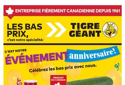 Tigre Géant Flyer April 30 to May 6