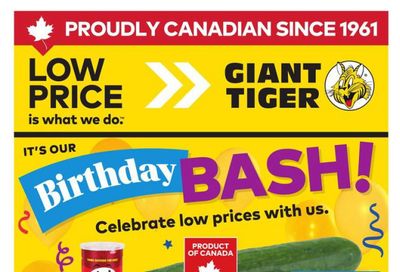 Giant Tiger (Atlantic) Flyer April 30 to May 6