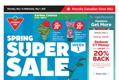 Canadian Tire (Atlantic) Flyer May 1 to 7